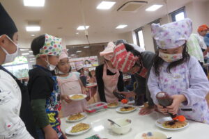 🍠お芋のお好み焼きクッキング